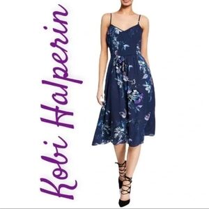 Kobi Halperin Maria Floral Silk Dress